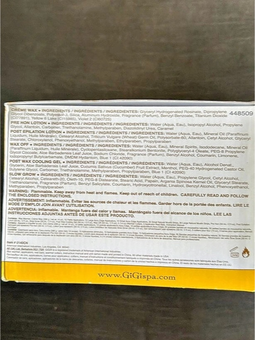 GiGi Mini Pro Kit Waxing Kit - Picture 3 of 4